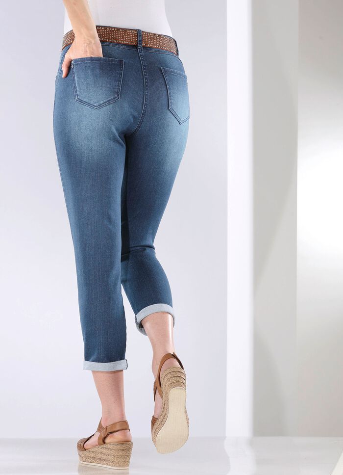 Jeans mit Push-up-Effekt 