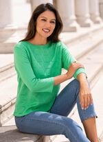 Pullover mit grafischer Struktur 