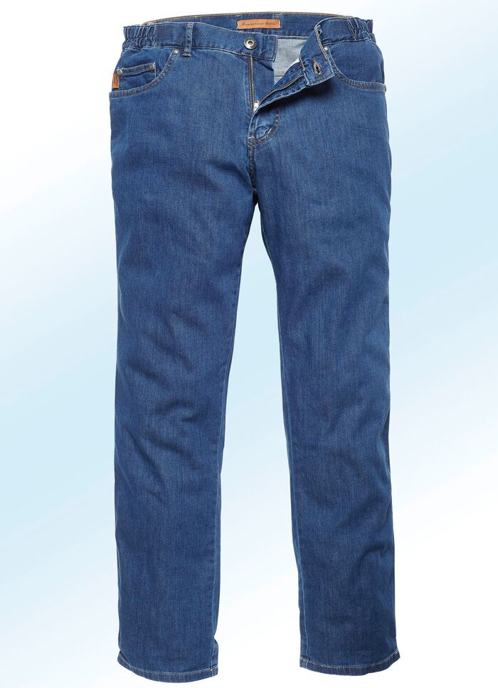 "Francesco Botti"-Jeans mit Dehnbundeins&auml;tzen in 3 Farben 
