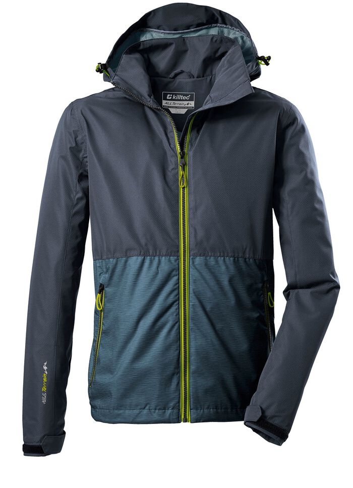 Herren-Funktionsjacke von Killtec&reg; mit abnehmbarer Kapuze DUNKELNAVY