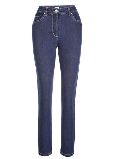 Jeans in klassischer 5-Pocket-Form 