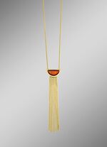 Halskette mit Bernstein 