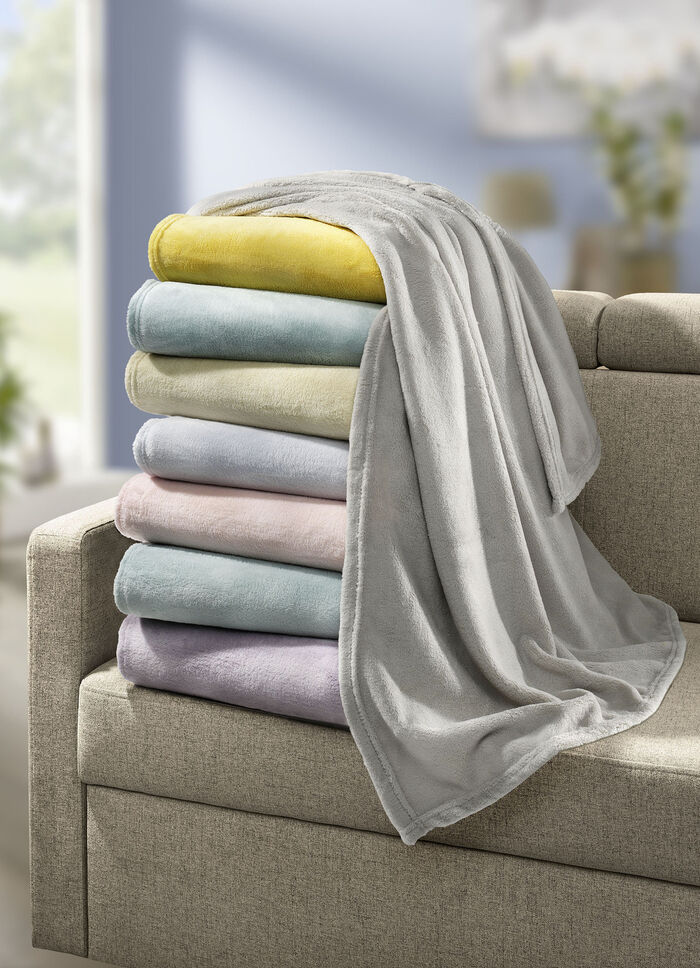 Kuschelweiche Wohndecke 