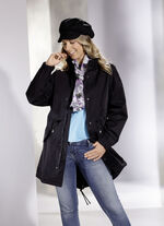 Kurzmantel mit legerem Schnitt 