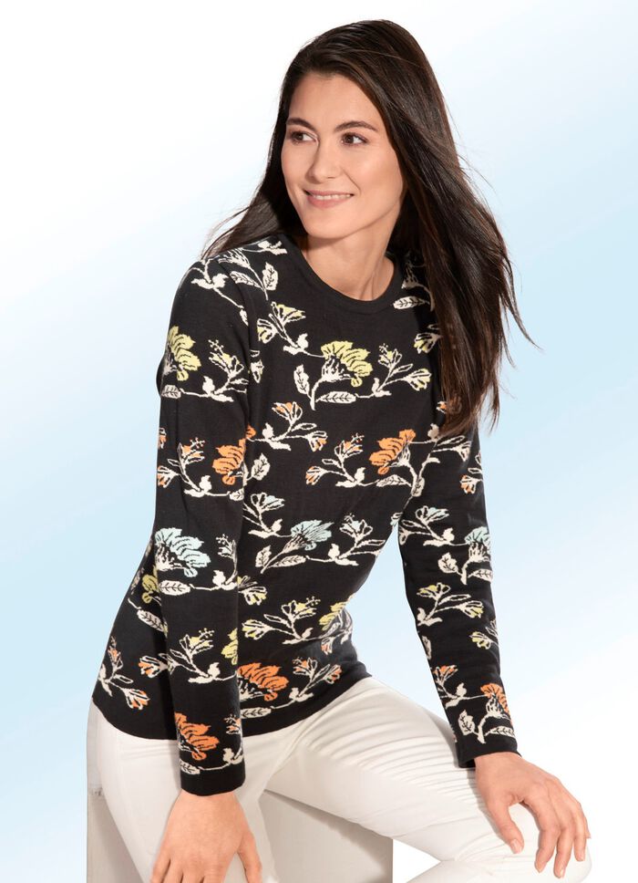 Pullover aus reiner Baumwolle 