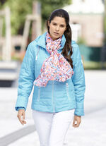 Kurzjacke mit abnehmbarer Kapuze 