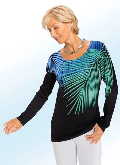Pullover in edlem Dessin 