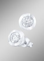 Solitär-Ohrstecker mit Brillanten 