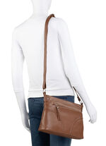 Laurina, Tasche, Damen, mit verstellbarem Umhängeriemen COGNAC