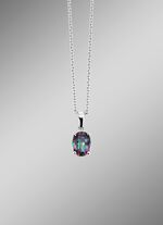 Anh&auml;nger mit Mystic-Feuertopas 