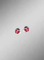 Ohrstecker als Marienk&auml;fer 