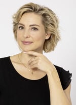 Massiver Anhänger mit Brillant 