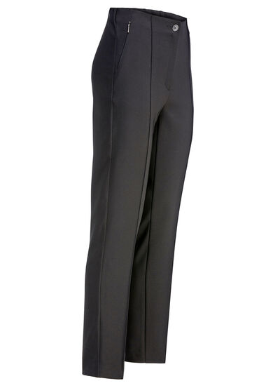 Hose mit angeschnittenem Bund 