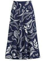 Rock mit ausdrucksstarker Dessinierung 