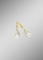 Ohrhaken mit S&uuml;&szlig;wasser-Zuchtperlen 