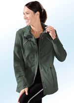 Jacke mit weitenregulierbaren &Auml;rmelriegeln OLIV