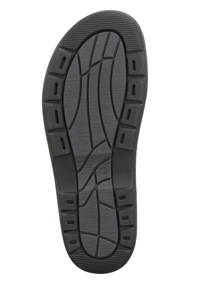 GINO GALANTE, bequeme Herren-Pantoletten, Weite H, mit herausnehmbarem Fu&szlig;bett 