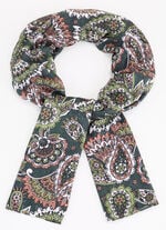 Schal mit Fantasieblüten-Dessin 