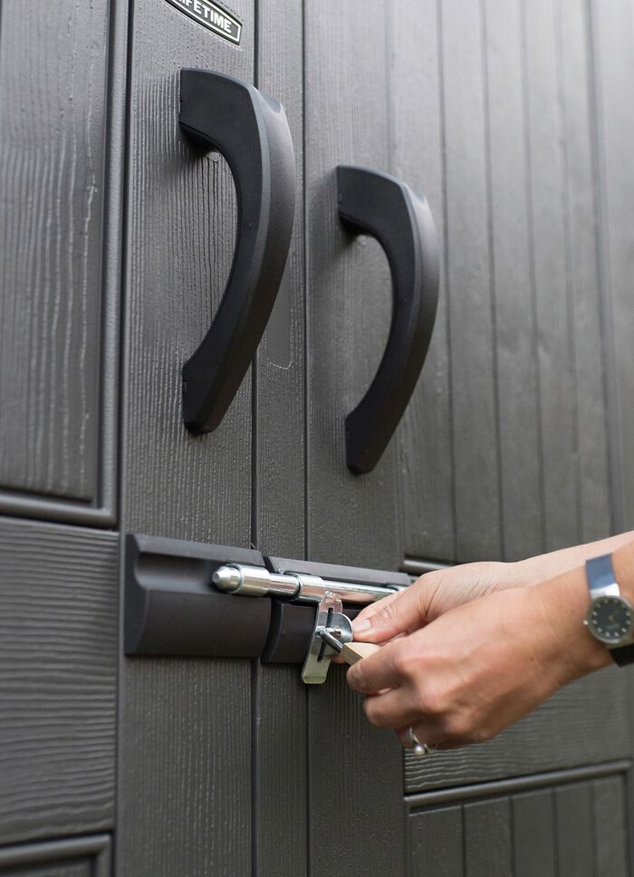 Stabiles Ger&auml;tehaus GRAU