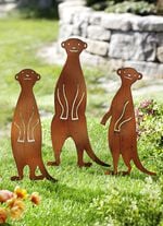 Gartenstecker Erdmännchen 3er-Set 