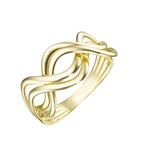 Moderner Damenring in tollem Design 