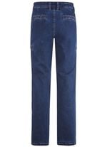 Jeans mit Cargotaschen in 2 Farben JEANSBLAU