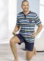 Shorty mit Knopfleiste 