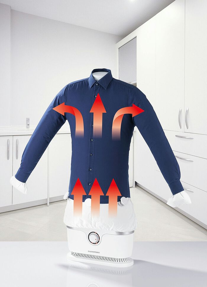 Hemden- und Blusenb&uuml;gler WEISS