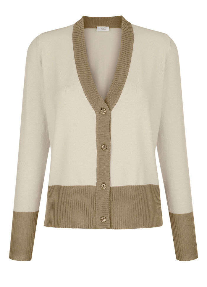 Strickjacke in Feinstrick 