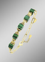 Eleganz trifft auf Moderne – Garnitur mit synth. Malachit 