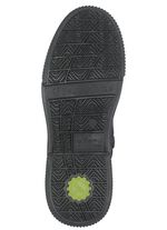 Libelle Bootie aus Nappaleder mit Zier-Rei&szlig;verschluss SCHWARZ