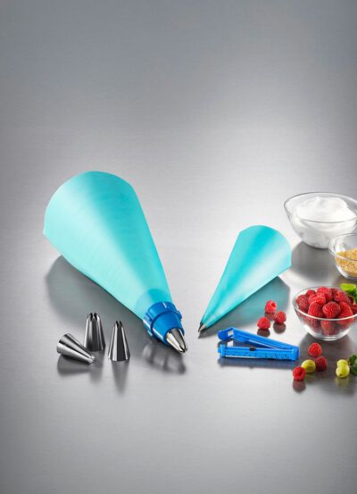 Spritzbeutel-Set &ndash; ideal zum Verzieren von Torten und Geb&auml;ck 