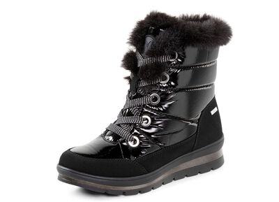 ELENA EDEN, gef&uuml;tterte Damen-Boots, Winterschuhe, Weite G, mit herausnehmbarem Fu&szlig;bett 