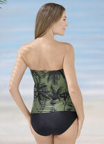 Laurina Tankini mit verstell- und abnehmbaren Trägern 