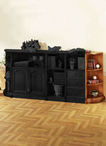 Teilmassive Möbelserie mit Echtholzfurnier KIRSCHBAUM