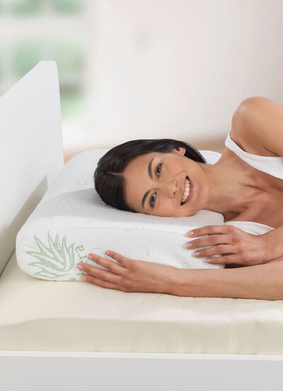 Höhenverstellbares Nackenstützkissen 