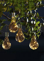 Solar-Gl&uuml;hlampe, 4er-Set 