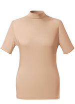 Zweierpack Shirts mit Stehkragen und kurzen &Auml;rmeln 