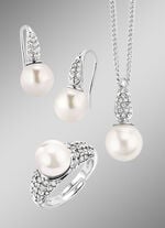 3-teiliges Schmuck-Set WEISS