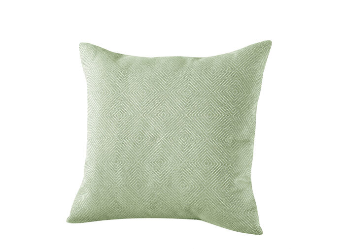 Hochwertige, jacquard-gewebte Kissenbezüge GRÜN