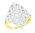 Damenring mit 64 Brillanten 