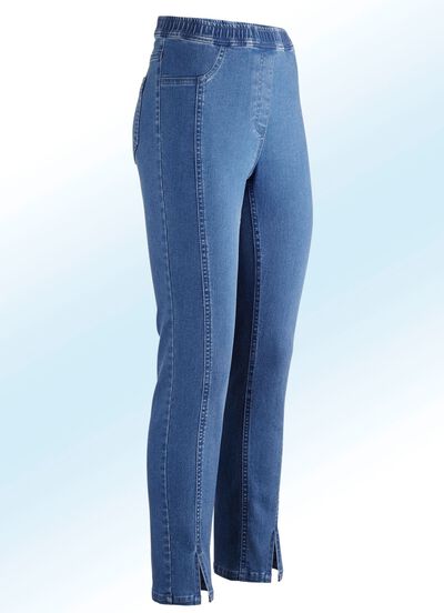 Jeans in Schlupfform 