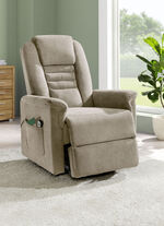 TV-Sessel mit Motor und Aufstehhilfe BEIGE