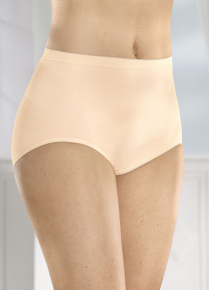 Speidel Dreierpack Slips mit elastischen Abschl&uuml;ssen PUDER