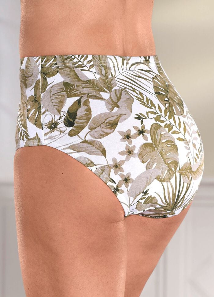 Viererpack Slips mit Gummizug im Bund 