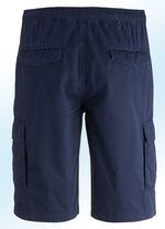 Bermudas mit Cargotaschen in 3 Farben MARINE