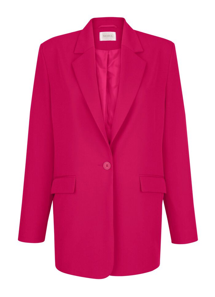 Blazer mit 1-Knopf-Verschluss 