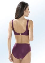 Bikini mit herausnehmbaren Softschalen, Raffungen und Zierschlaufe 