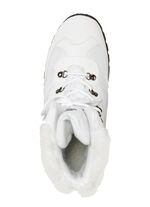 Schn&uuml;r-Stiefelette mit Klimamembrane WEISS