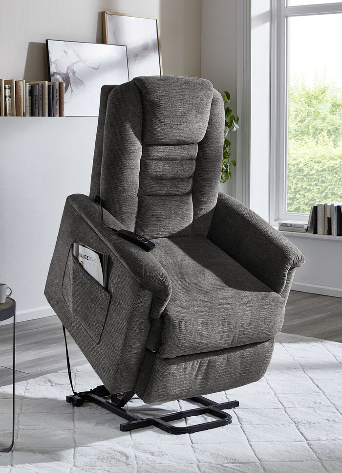 TV-Sessel mit Motor und Aufstehhilfe ANTHRAZIT